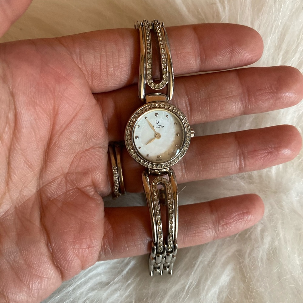 Women’s Bulova Stainless Steel Bracelet Watch